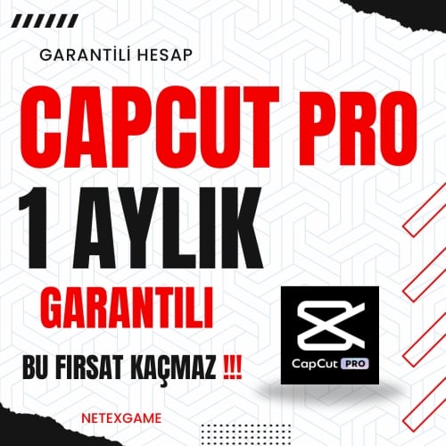  ✅CAPCUT PRO HESAP✅ Garantili Hesap